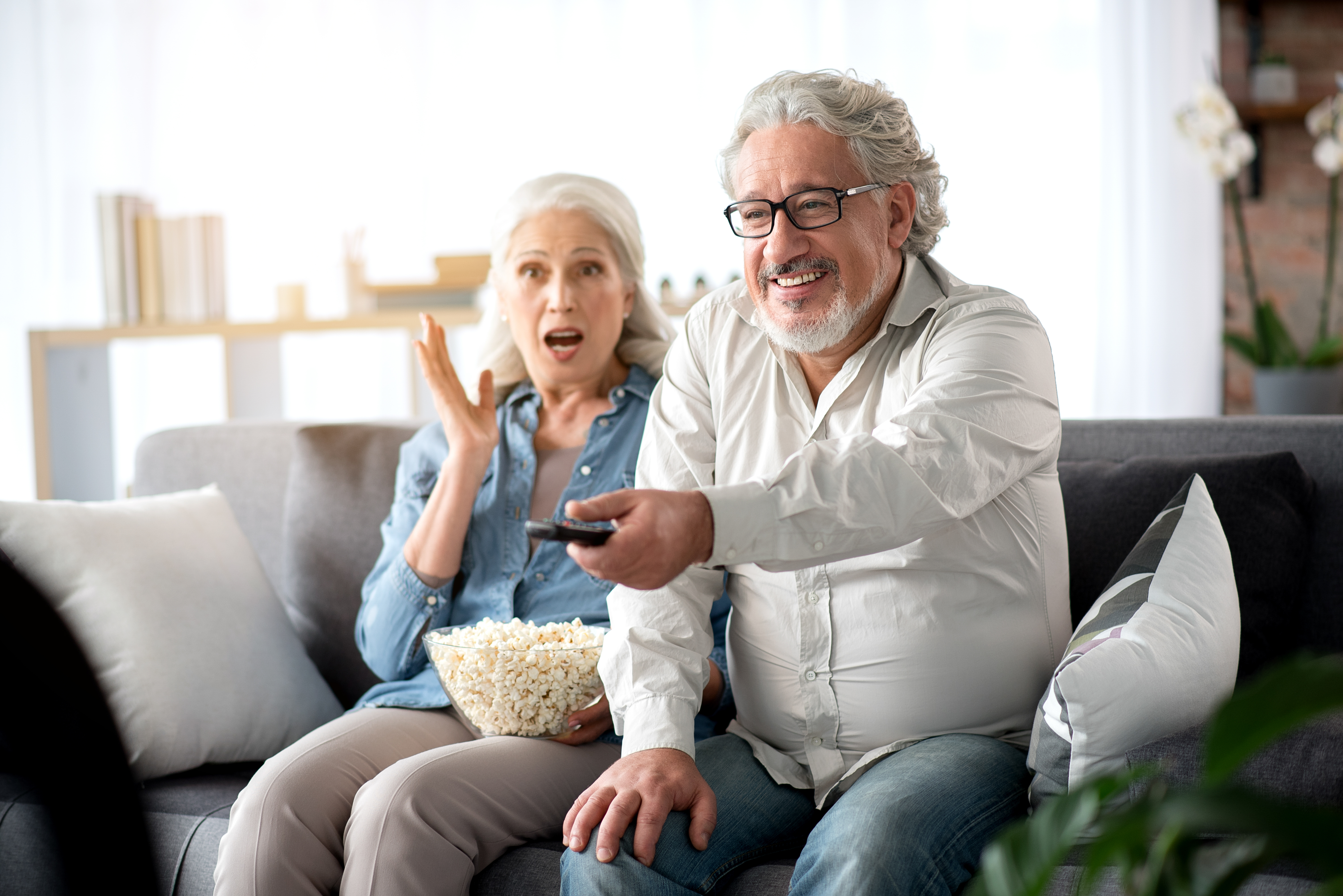 Older Couple Shocked by Cable Costs Older Couple Shocked by Cable Costs