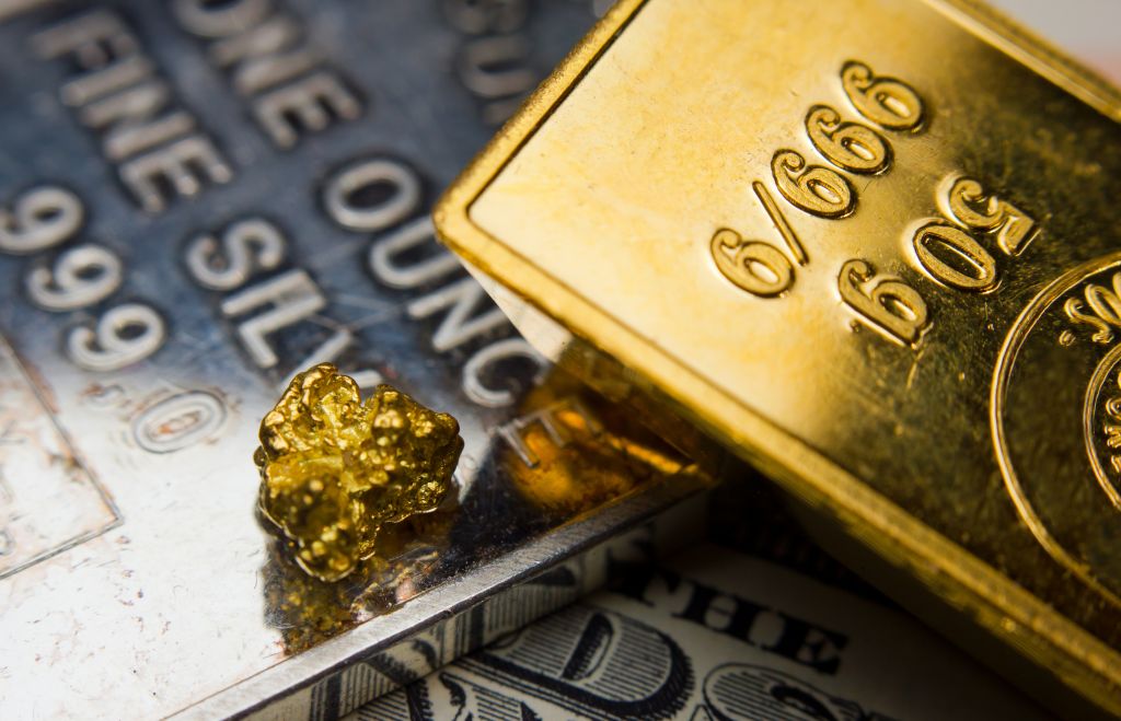 Gold and Silver Bars Gold and Silver Bars