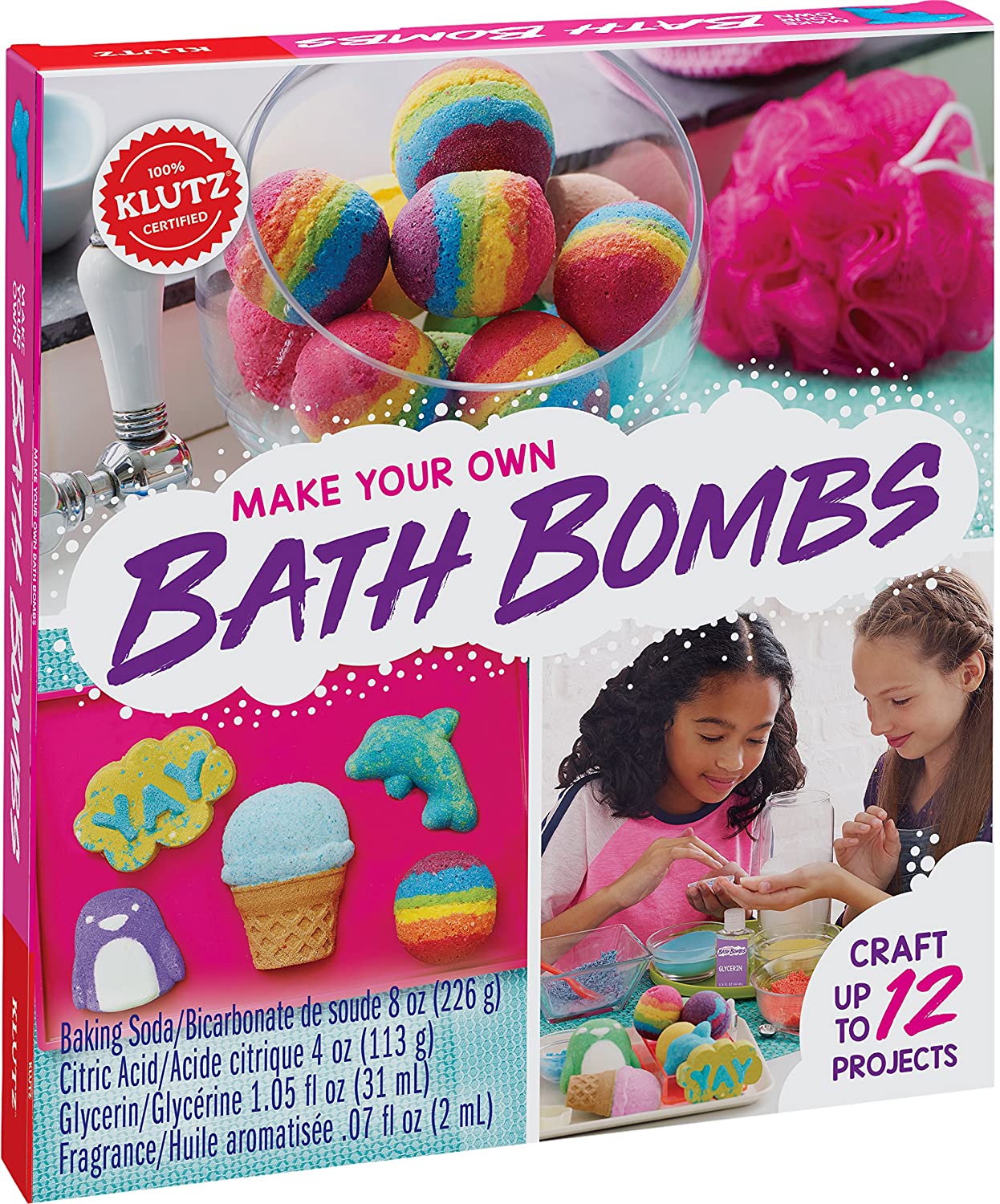 Klutz Make Your Own Bath Bombs Craft & Activity Kit Klutz Make Your Own Bath Bombs Craft & Activity Kit
