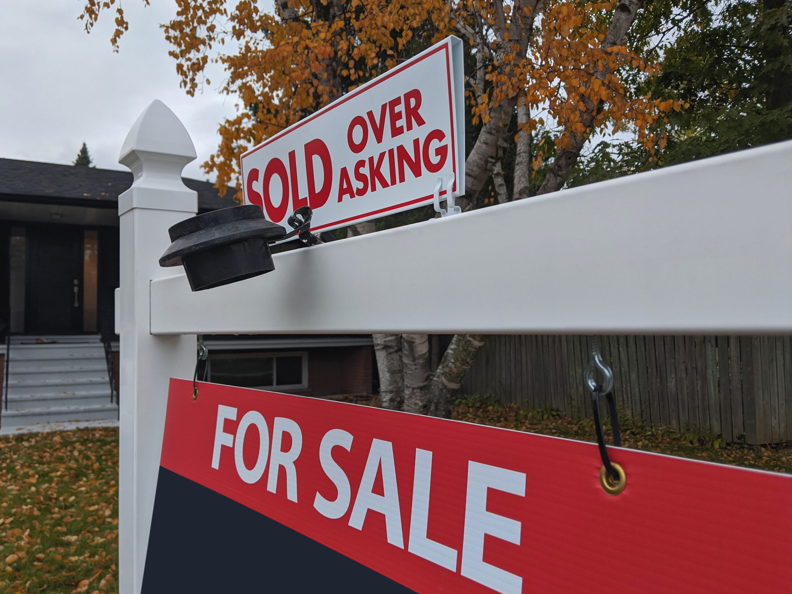 House sold for over asking price