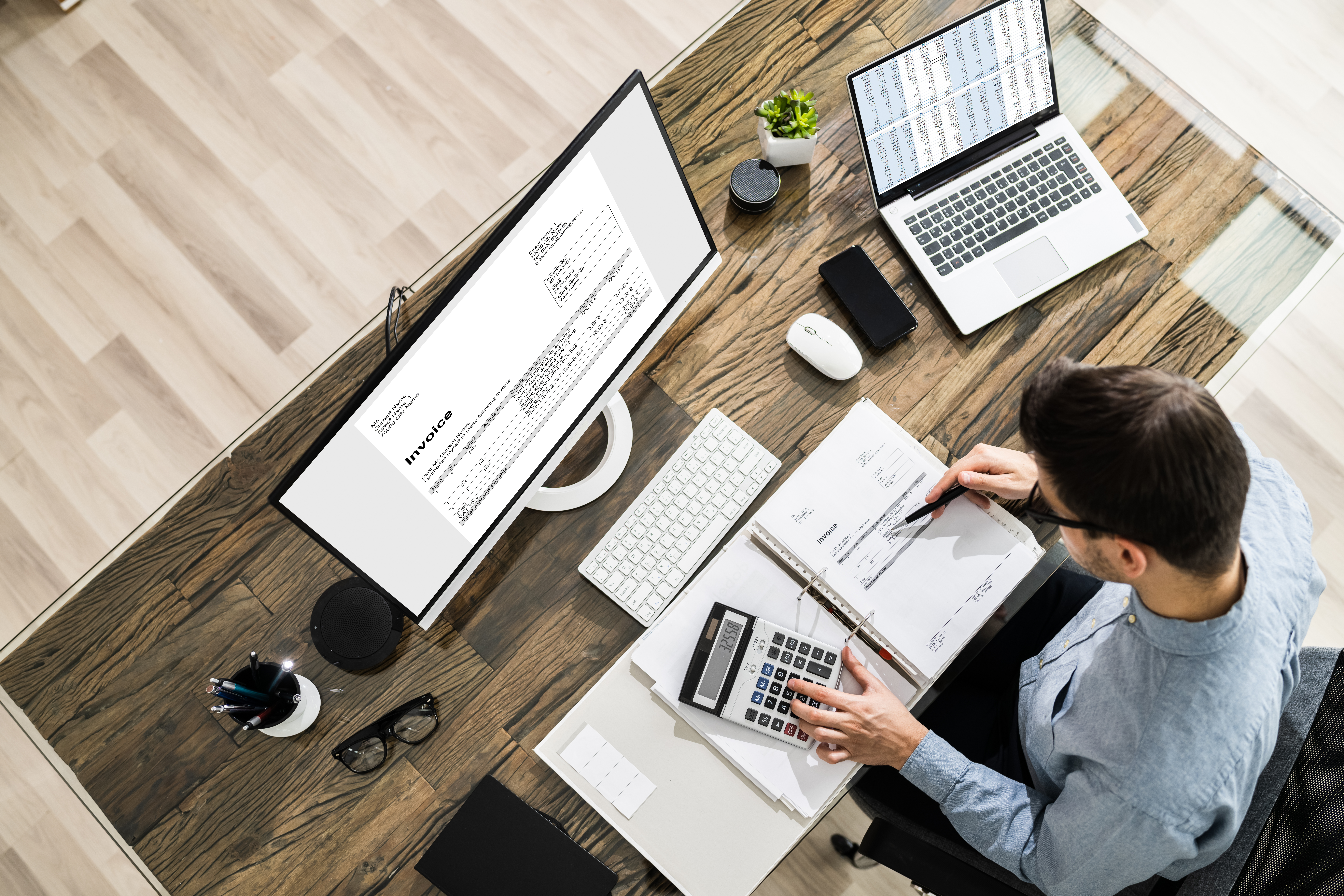 Calculating overhead costs