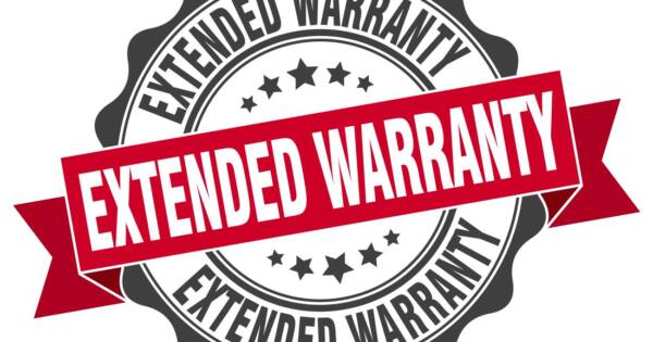 Extended Warranty Label
