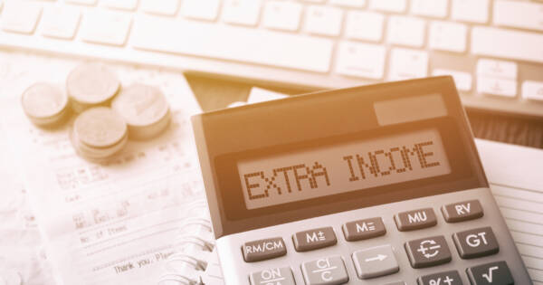 Calculator with Extra Income Typed In