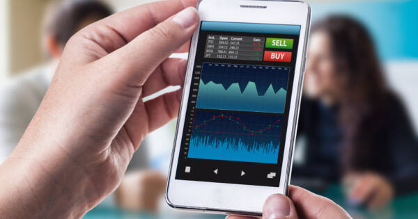 Trading Stocks on Mobile Phone