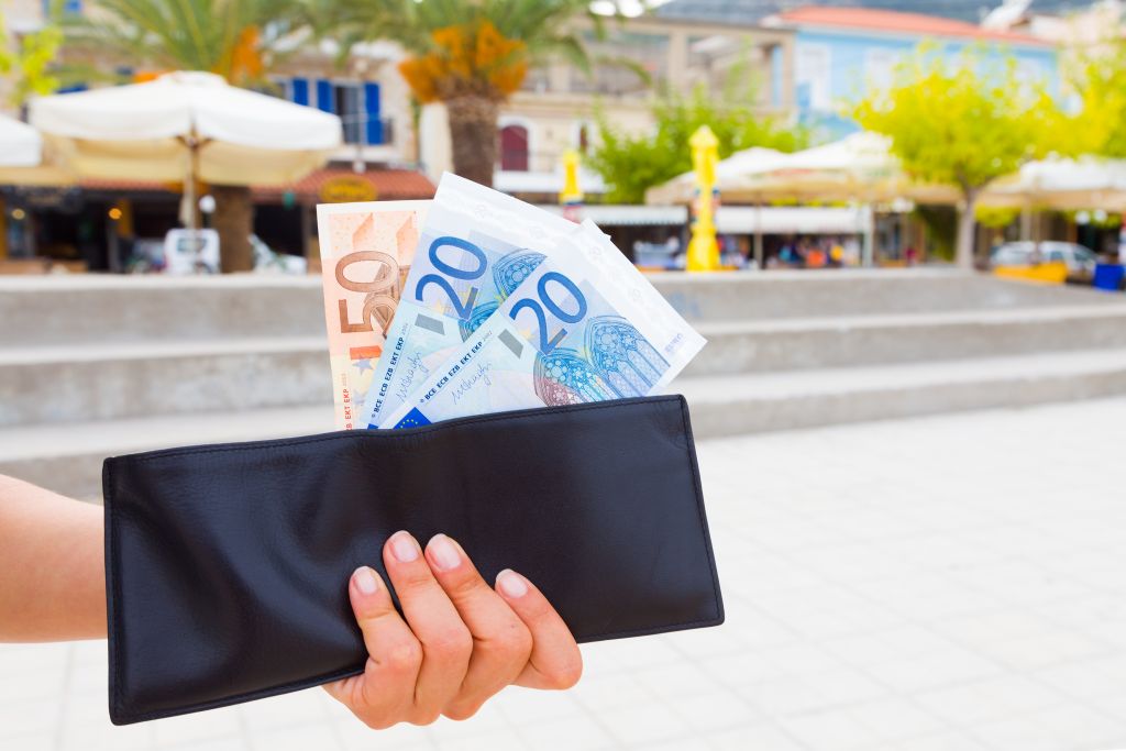 Wallet Full of Money on Vacation Wallet Full of Money on Vacation