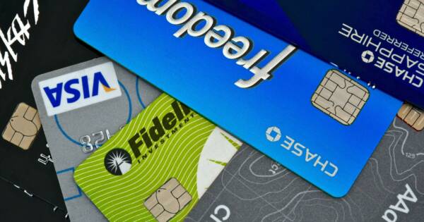 Credit Cards Overlapping