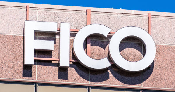 FICO Sign on Building