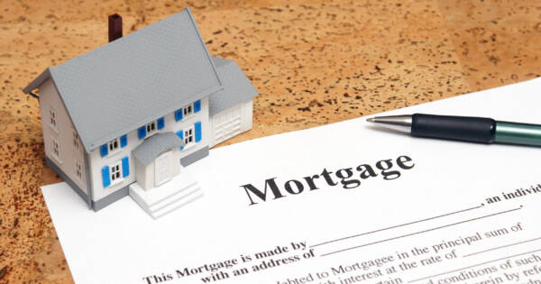 Mini House on Top of Mortgage Application