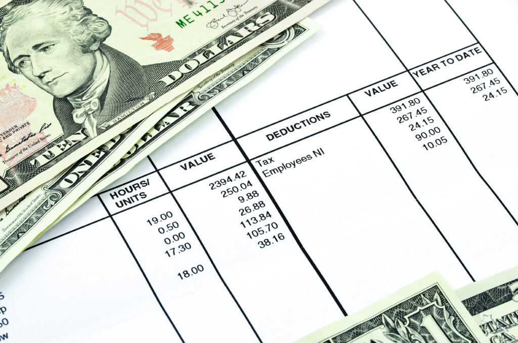 Cash on Tax Statement Cash on Tax Statement