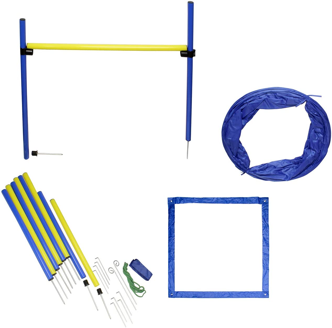 MiMu Dog Agility Training Equipment Kit MiMu Dog Agility Training Equipment Kit