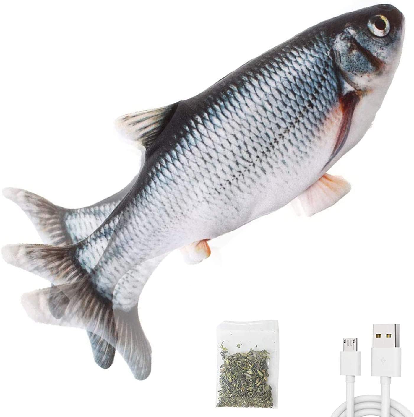 Potaroma Moving Cat Kicker Fish Toy Potaroma Moving Cat Kicker Fish Toy