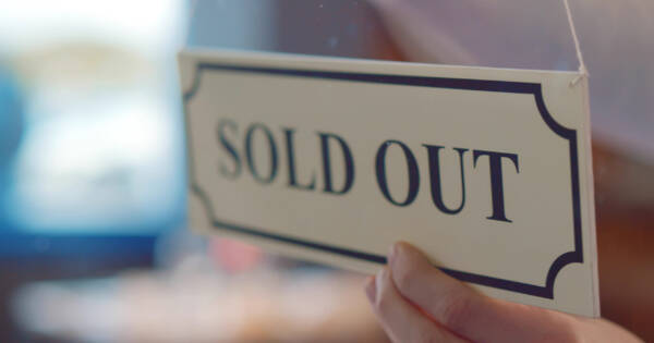Sold Out Sign