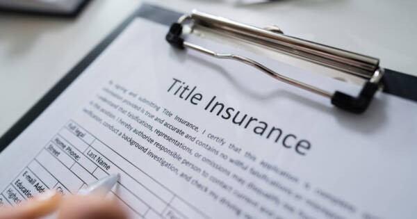 Clip Board with Title Insurance Application