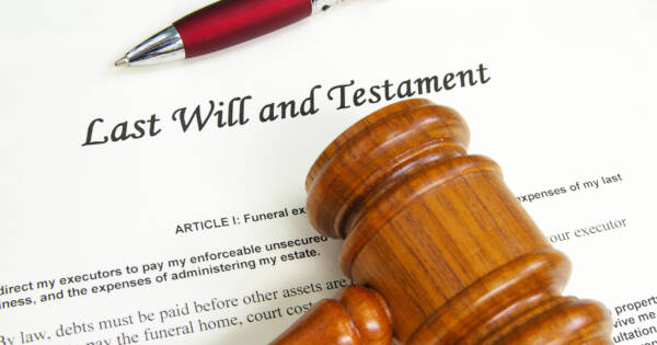 Last will and testament probate court
